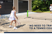 Unleash Your Game Anywhere with Street Tennis Club's Portable Net Stand!