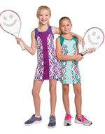 Girls Tennis & Golf Sleeveless Dress with Shorts